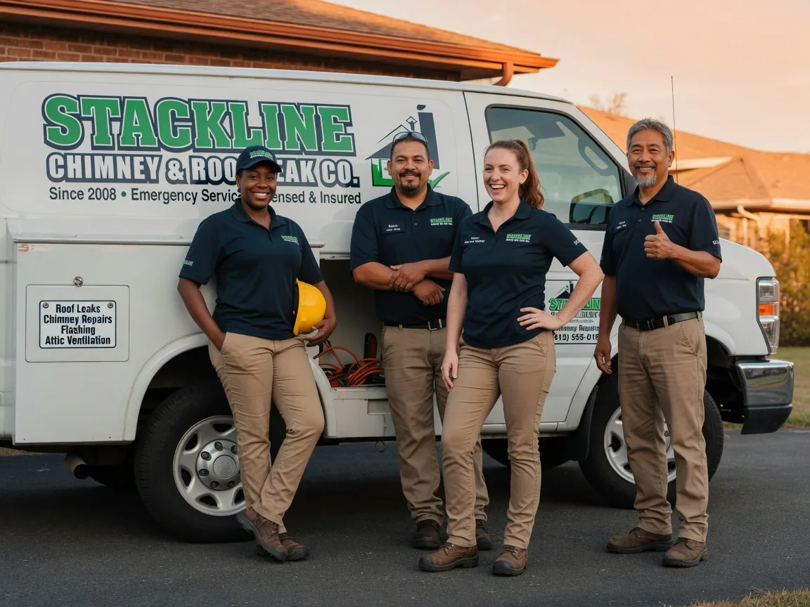 Chimney flashing repair company in Avery, TX